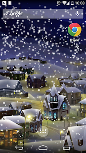 download christmas night city wallpaper free