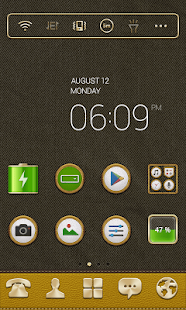 Free Dand Badge LINE Launcher theme APK for Android