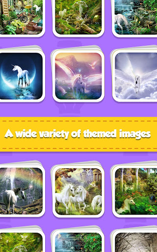 【免費教育App】Rainbow Unicorn: Jigsaw Puzzle-APP點子