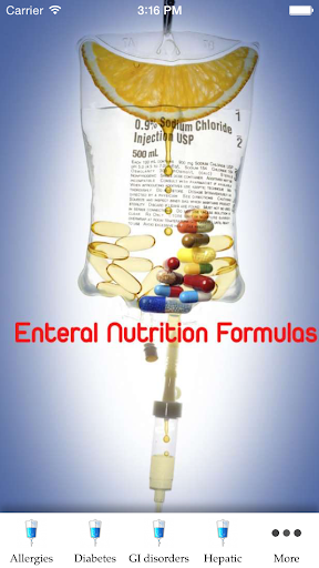 Enteral Nutrition Formulas