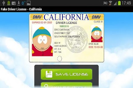 Driver License Generator Pro Screenshot
