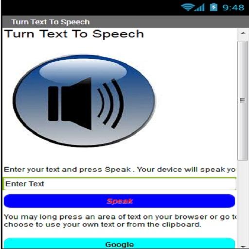 Turn Text To Speech