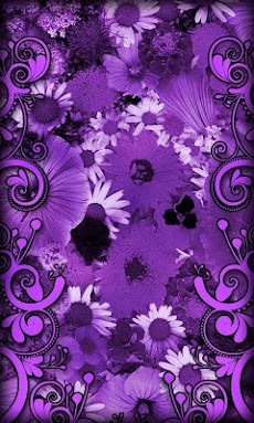 紫色の花の壁紙を生きる Androidアプリ Applion