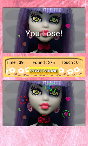 【免費休閒App】Find Difference Monster Dolls-APP點子