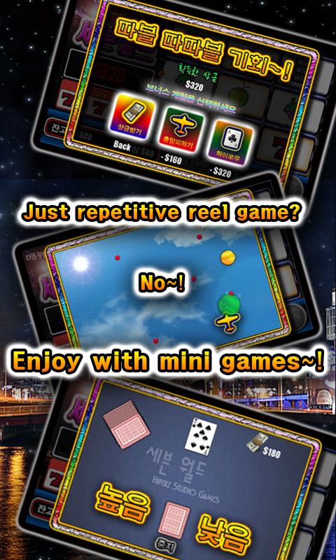 Seven World - SlotMachine game Screen 3