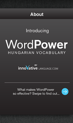 Learn Hungarian WordPower