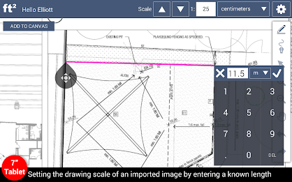 Area Calculator ✏️ Images - Maps - SketchAndCalc™ poster 4