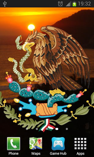 Mexico Flag Live Wallpaper