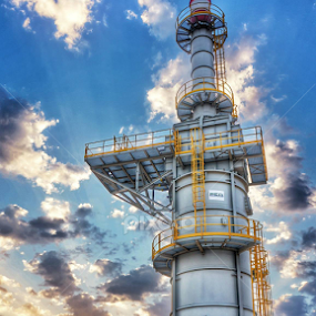 Towering Sunrise by Neil Brown - Buildings & Architecture Other Exteriors