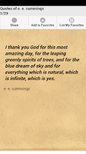 Lastest Quotes of e. e. cummings APK for PC
