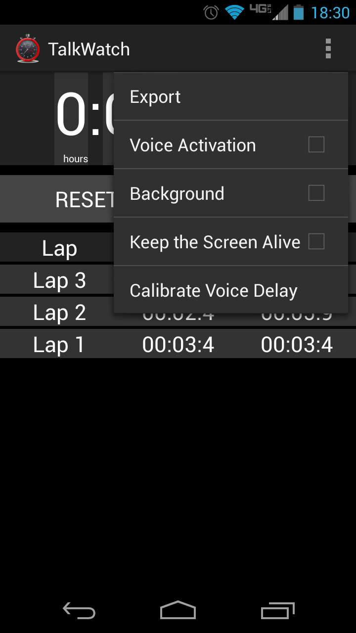 TalkWatch Screen 2