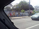 Grafite Cruz e Jesus