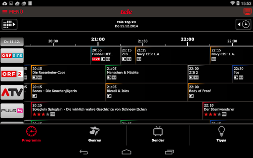 【免費娛樂App】tele TV - das Fernsehprogramm-APP點子