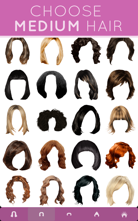 Hairstyle Mirror: try on live - Android Apps on Google Play