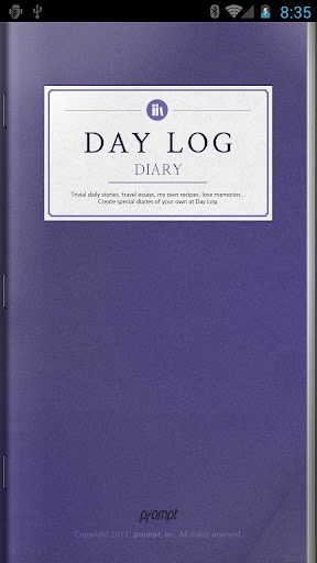 Day Log - Diary