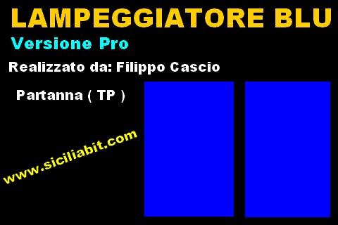 lampeggiante blu versione pro