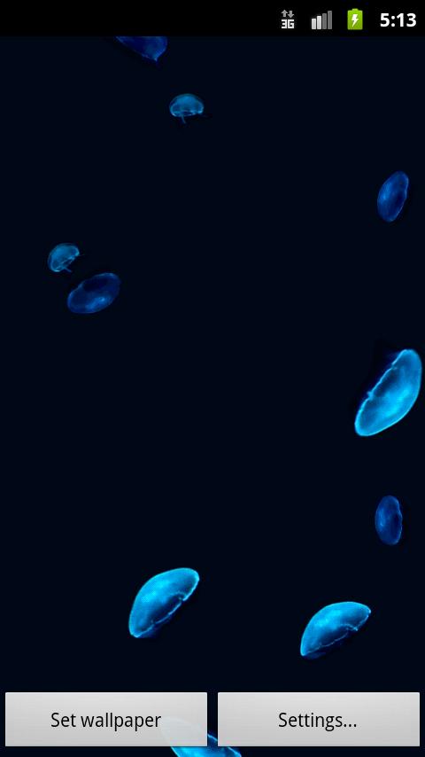 Android application JellyFish screenshort