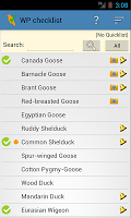 UK/WP Birding Checklist (demo) APK スクリーンショット画像 #1