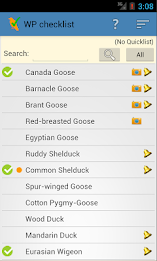 UK/WP Birding Checklist (demo) poster 1
