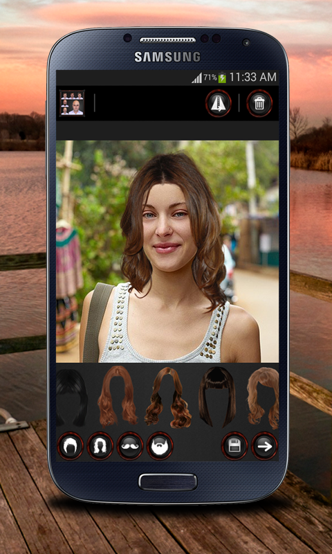    Face Hair Changer Men-Women- screenshot  