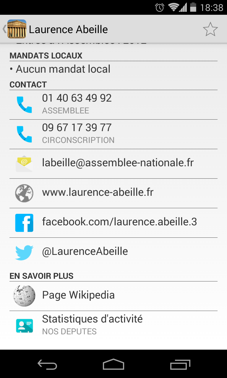 Députés Screen 3