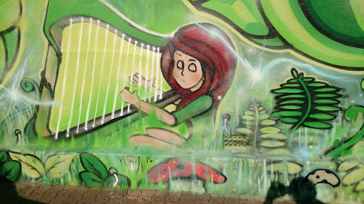 Green Music Mural