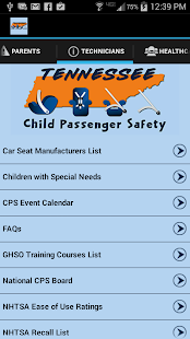 TN Child Passenger Safety Screenshots 4