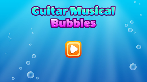 Guitar Musical Bubbles