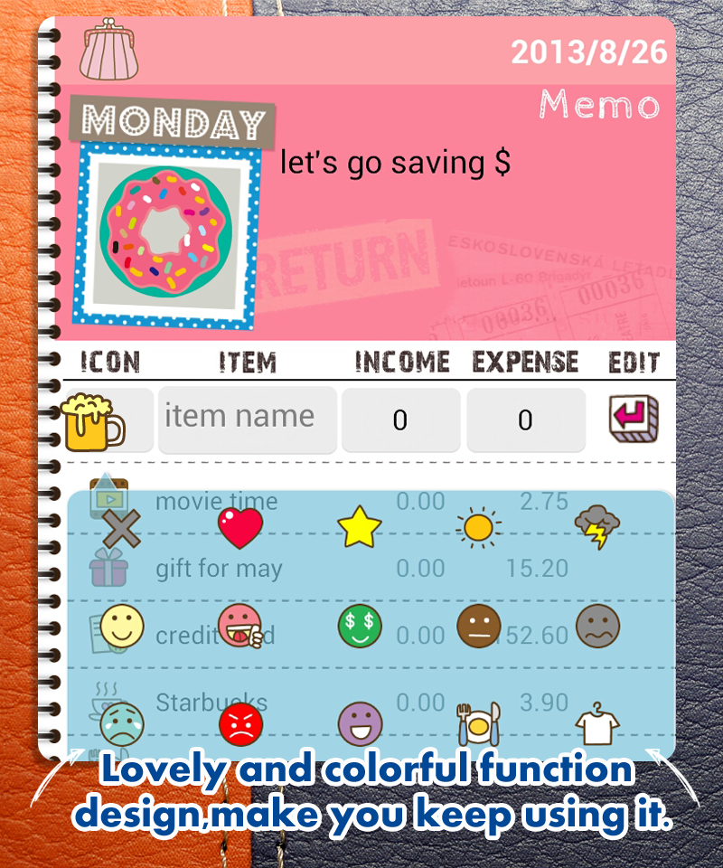 Cash.Book Screen 2