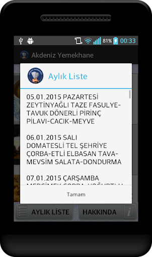 【免費購物App】Akdeniz Üniversitesi Yemekhane-APP點子