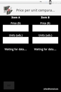 Price per unit Comparison(圖1)-速報App