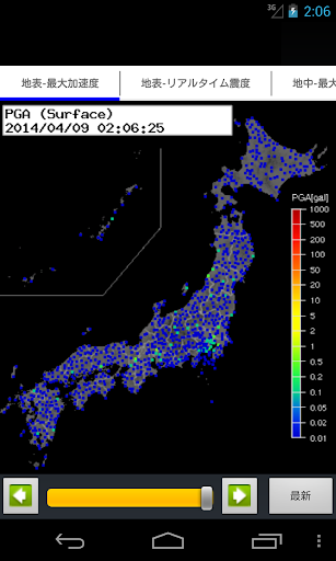 強震モニタ