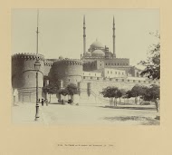 Gezicht op de citadel en de moskee van Mohammed Ali, Caïro