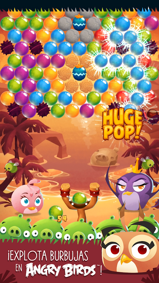 Angry Birds Stella POP! - screenshot