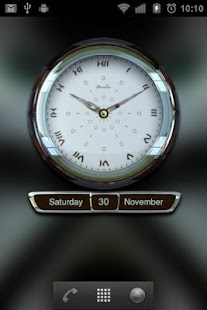 Amadeus Designer Clock Widget - náhled
