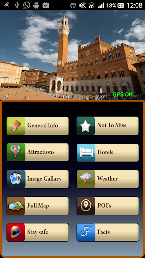 Siena Offline Map Guide