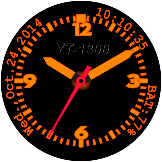 【免費個人化App】Android Wear Face Model 101-APP點子