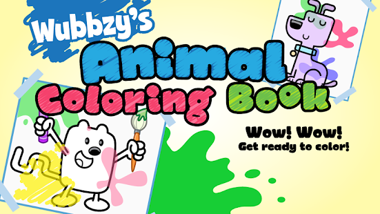 Wubbzy's Animal Coloring Book