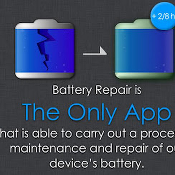 ဖုန္းBattery ေတြကို တာရွည္အသံုးၿပဳႏိူင္ဖို့ အတြက္Battery Repair (Doctor Boost)