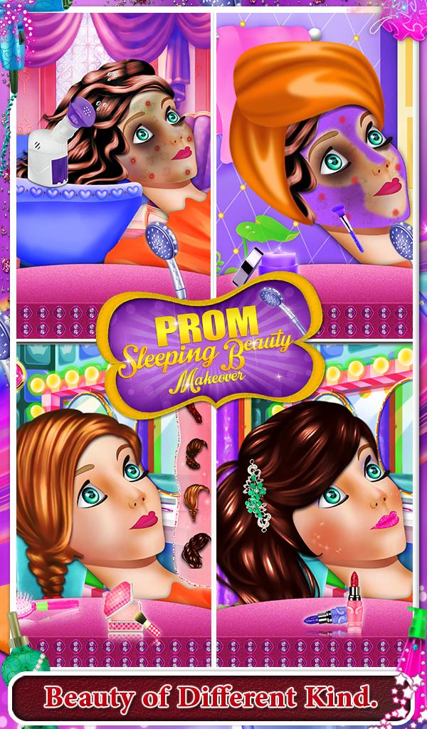 Prom Sleeping Beauty Makeover Screen 3