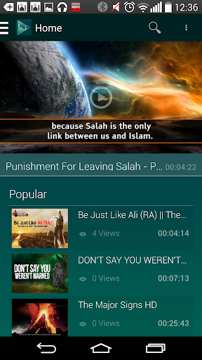 【免費媒體與影片App】ilm Tube : Islamic Videos-APP點子