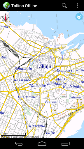 Offline Map Tallinn Estonia