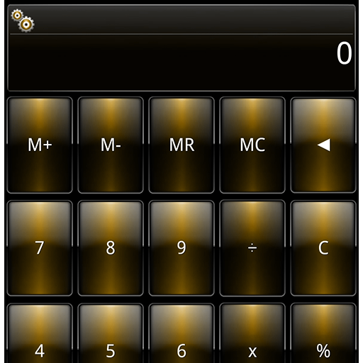 SCalc Dusk Gold theme LOGO-APP點子