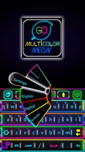 How to download Multi Color Neon Keyboard 1.0 mod apk for pc