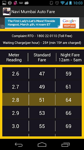 Navi Mumbai Auto Rickshaw Fare