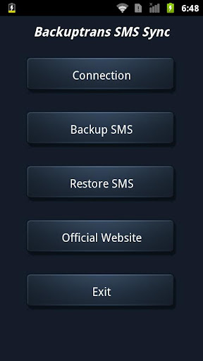 Backuptrans SMS Sync
