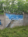 Graffiti Blue Tree