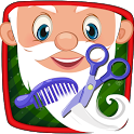 Santa Crazy Beard Salon - Kids icon