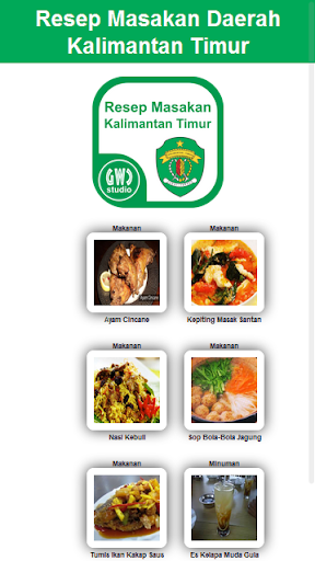 Resep Masakan Kalimantan Timur