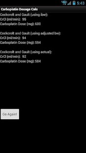 Free Carboplatin Dosage Calculator APK for Android